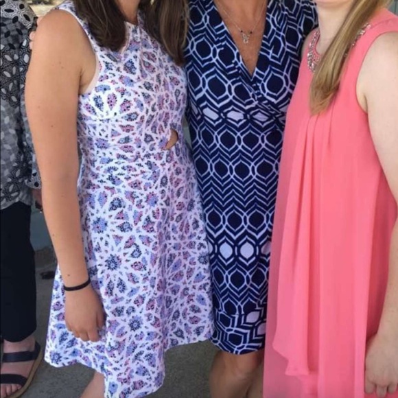 CeCe by Cynthia Steffe Eastyn Mosaic Dress - Picture 12 of 12